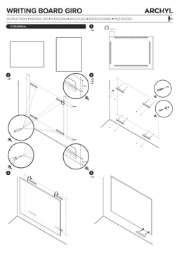 ARCHYI. - Instructions - Writing Board Giro