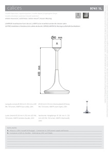 Calices Lighting (it, en, fr, de)