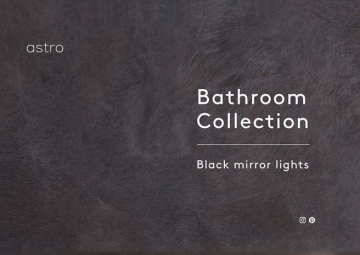 Bathroom Collection - black mirror lights (en)