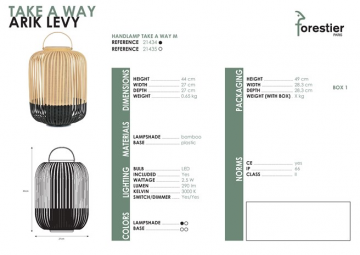 FICHE BALADEUSE TAKE A WAY M (en)