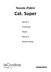 Fabric Cat. SUPER