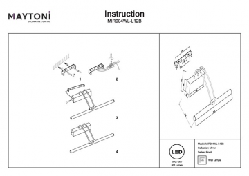 instruction MIR004WL L12B (en)