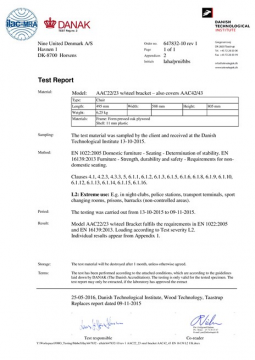 Certificate AAC 22, 23, 42, 43 (en)