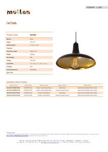 FATIMA MOROCCAN PENDANT LIGHT (en)