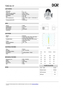 DGA TONO Am L10° Datasheet (en)