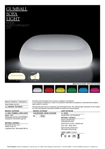 Gumball sofa light Technical sheet (it, en)