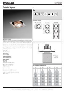 Oriente Square - Data Sheet (it, en)