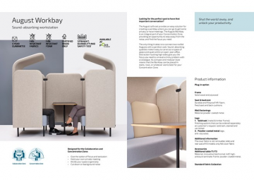 August Workbay - Product Sheet (en)