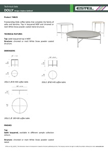 Technical data DOLLY (en)