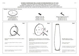 Assembly instruction ET320 (it, en, fr, es)