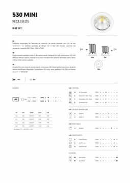 530Mini Data sheet (en, fr, es)