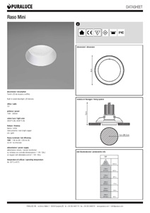 Raso Mini - Data Sheet (it, en)