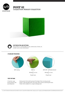 Product sheet - Primary Pouf 02