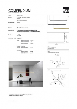 Compendium suspension lamp US (en)