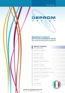 Geprom Design - Floor display stands (it, en)