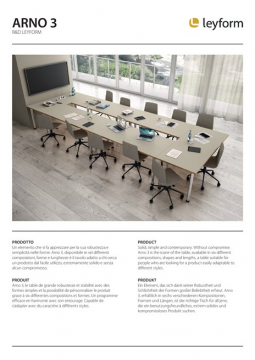 Arno 3 Brochure (it, en, fr, de)