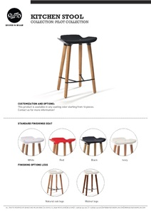 Product sheet - Pilot Kitchen Stool