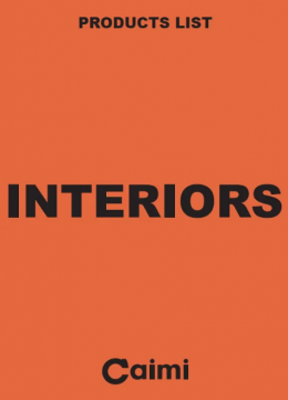 CAIMI INTERIORS product list (it, en, fr, de, es)