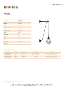 APOCH PULLEY CAGE WALL LIGHT (en)