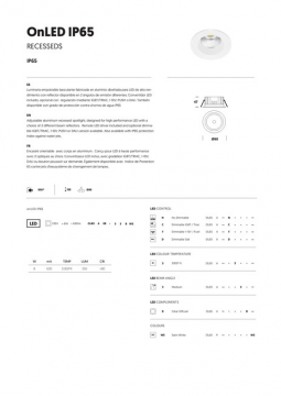 OnLED65 Data sheet (en, fr, es)