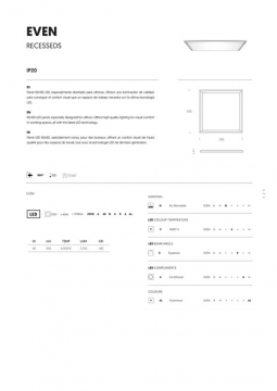 Even Data sheet (en, fr, es)