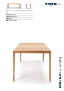 Urban Teak Table (en)