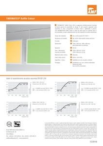 Technical data sheet Baffle Colour