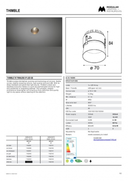 1622009 - Thimble 70 trimless IP LED GE (en)