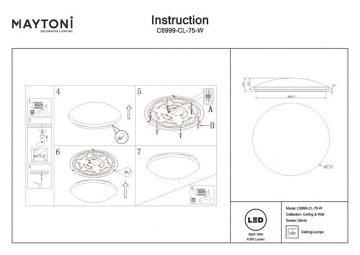 instruction C6999 CL 75 W (eng)