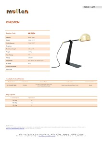 KINGSTON CONTEMPORARY TABLE LIGHT (en)