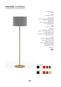 FLOOR LAMP DIVA MARZAIS (en, fr)