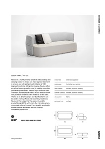 Revolve - sofabed (en)