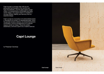 andreu world brochure capri lounge (en, es)