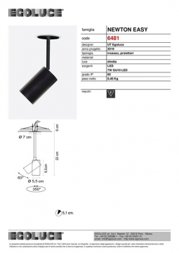 NEWTON EASY SPOT GU10 6481