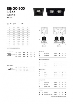 RINGO BOX 2.1/2 Data sheet