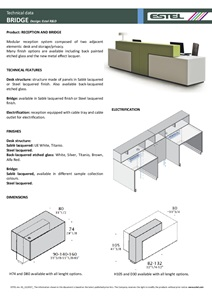 Technical data BRIDGE (en)