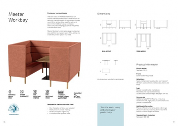 Meeter Workbay - Product Sheet (en)