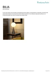 FontanaArte Bilia - Table lamp (en)