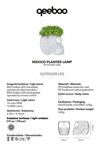 MEXICO PLANTER LAMP LED (it, en)