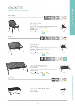 Croisette - Technical specifications (en)