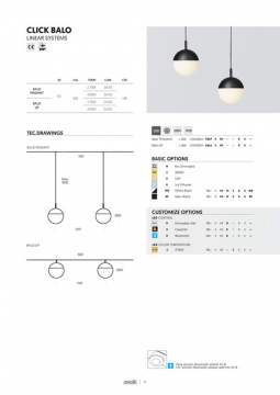 Click Balo Data sheet