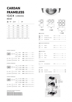 Cardan Frameless 1/2/4 Data Sheet