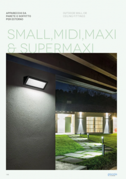 Goccia illuminazione - Small, Midi, Maxi & Supermaxi (it, en)