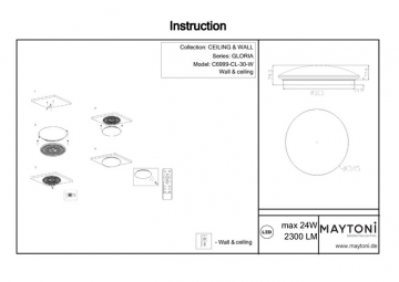 instruction C6999 CL 30 W (eng)