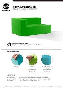 Product sheet - Club Sofa Lateral 02