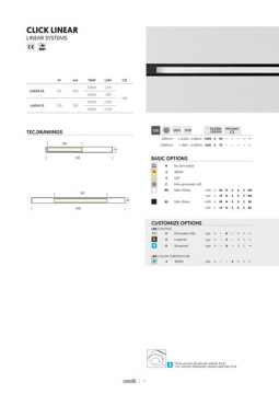 CLICK LINEAR - Technical Datasheet (en)