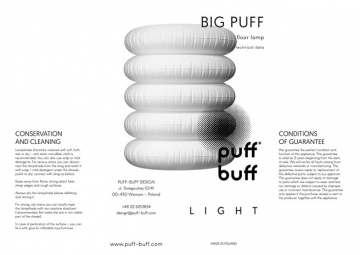 puff buff BIG PUFF floor lamp (en)