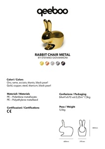 Rabbit chair metal (it, en)