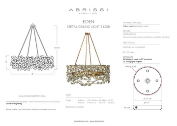 abrissi eden metal ceiling light (en)