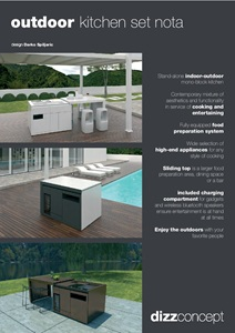 Outdoor kitchen set Nota (en)